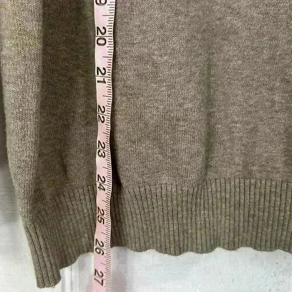 Men’s Club Room 100% Cotton Size Large Argyle V Neck Long Sleeve Sweater - Picture 6 of 6